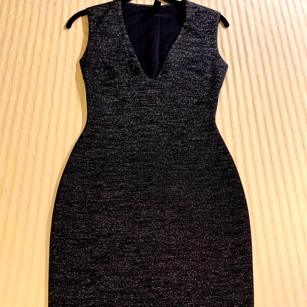 Windsor Plunge Mini Dress